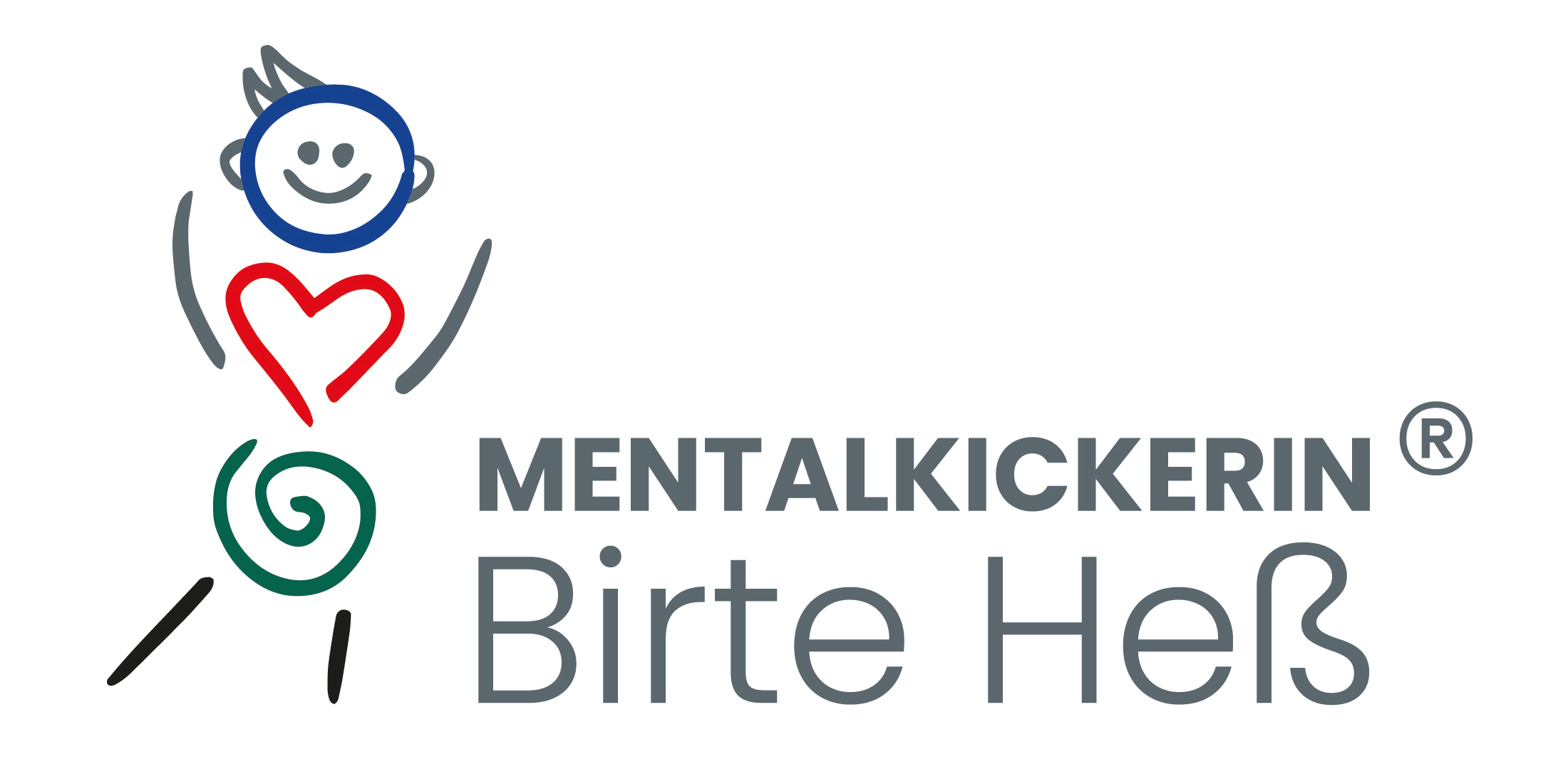 Logo Mentalkickerin Birte Heß